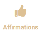 affirmations icon, thumbs up